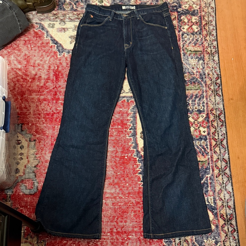 Perfect 2000’s Hudson jeans, high rise flare leg perfect dark denim size 29